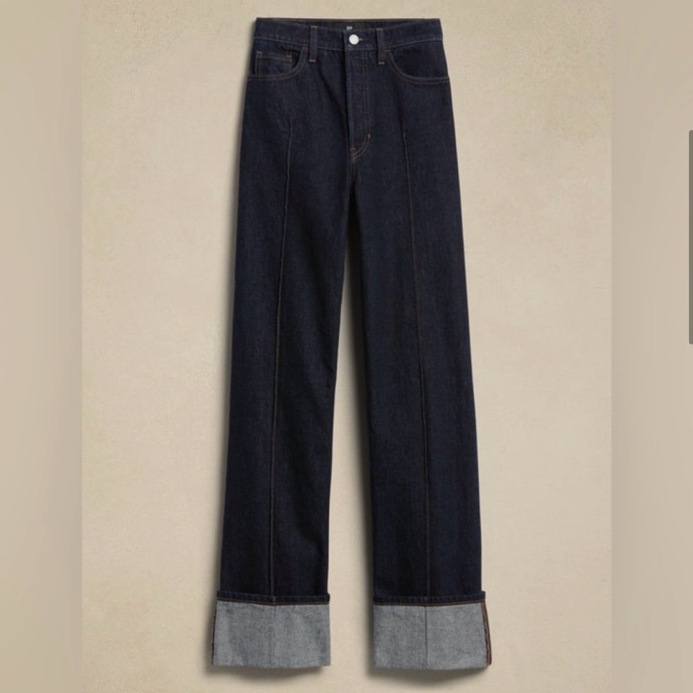 Banana Republic Pintuck Jeans